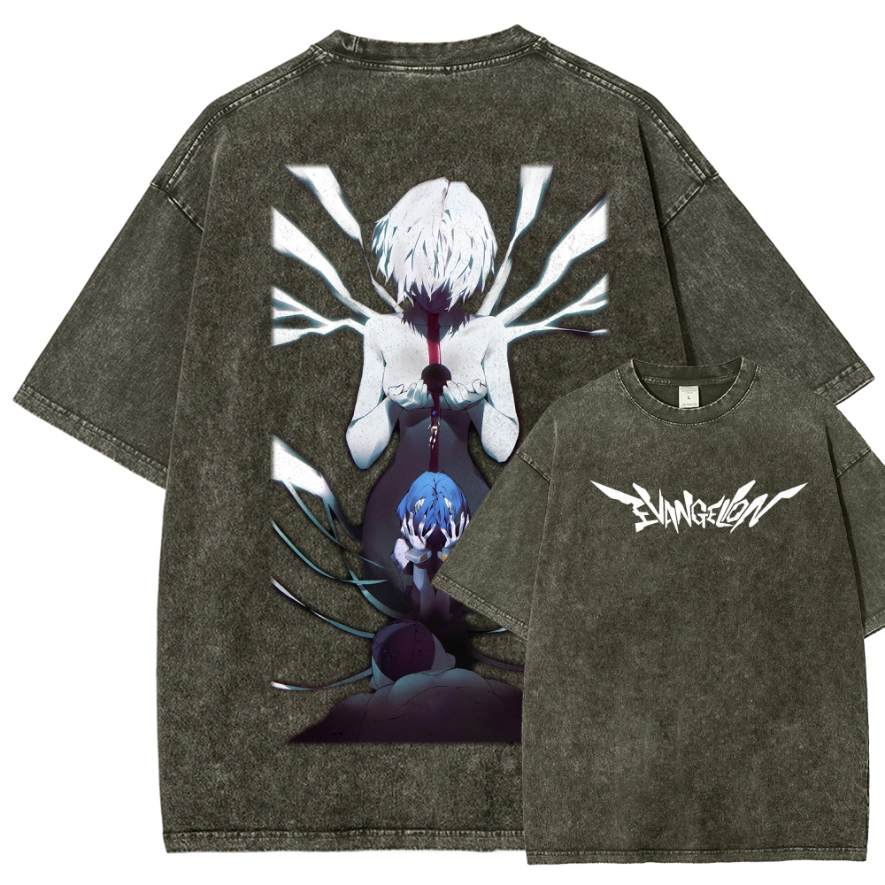 Neon Genesis EvangelionUnisex Fit Washed T-Shirt 2512020851