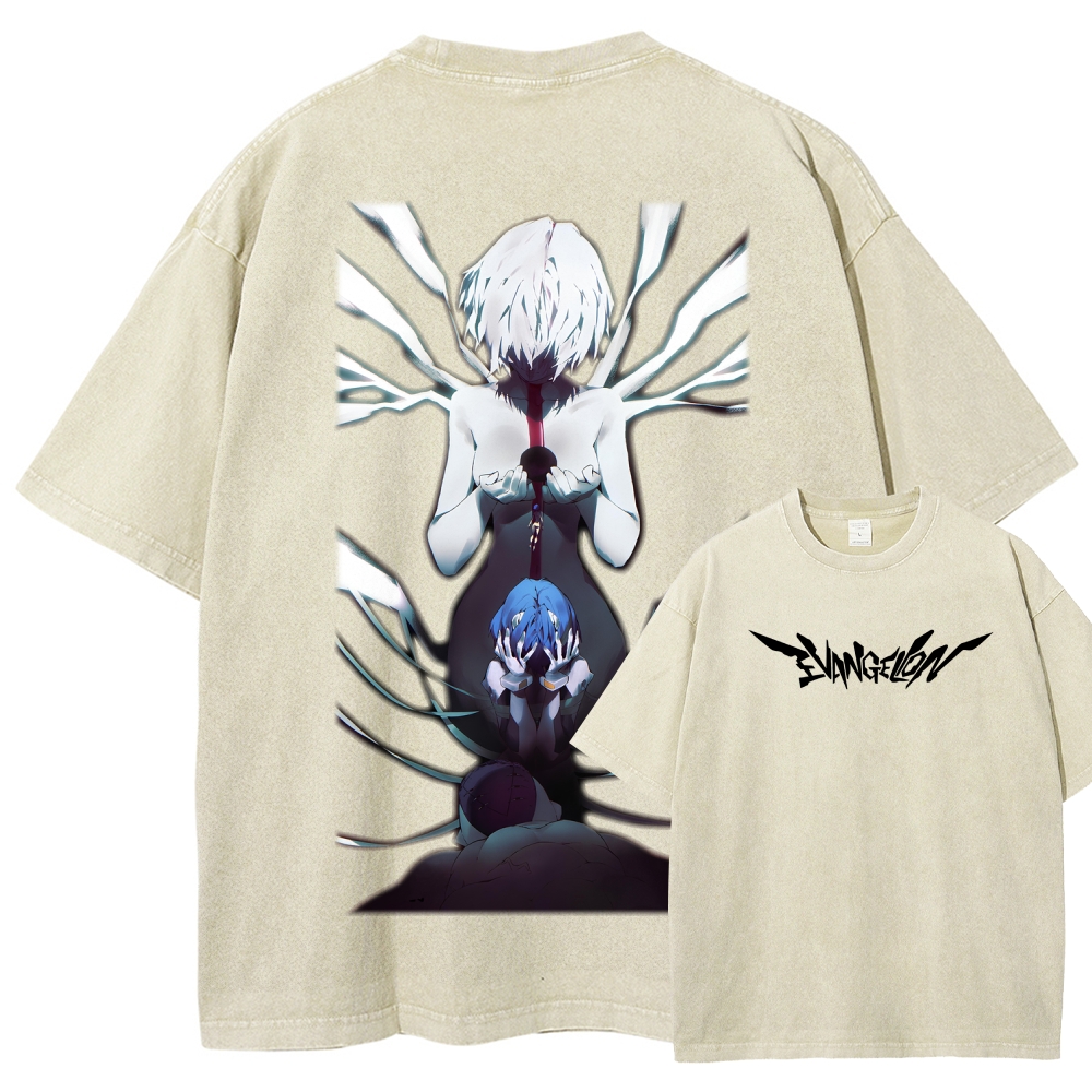 Neon Genesis EvangelionUnisex Fit Washed T-Shirt 2512020851