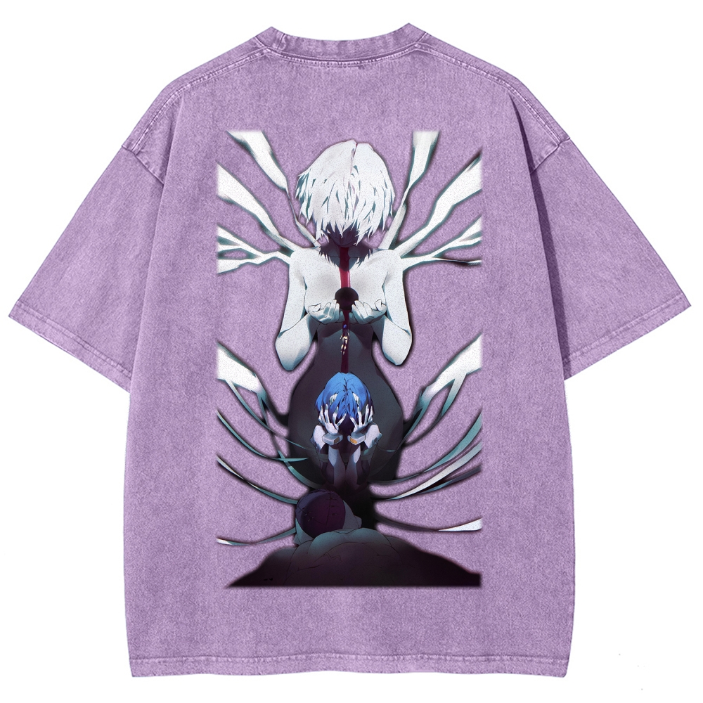 Neon Genesis EvangelionUnisex Fit Washed T-Shirt 2512020851