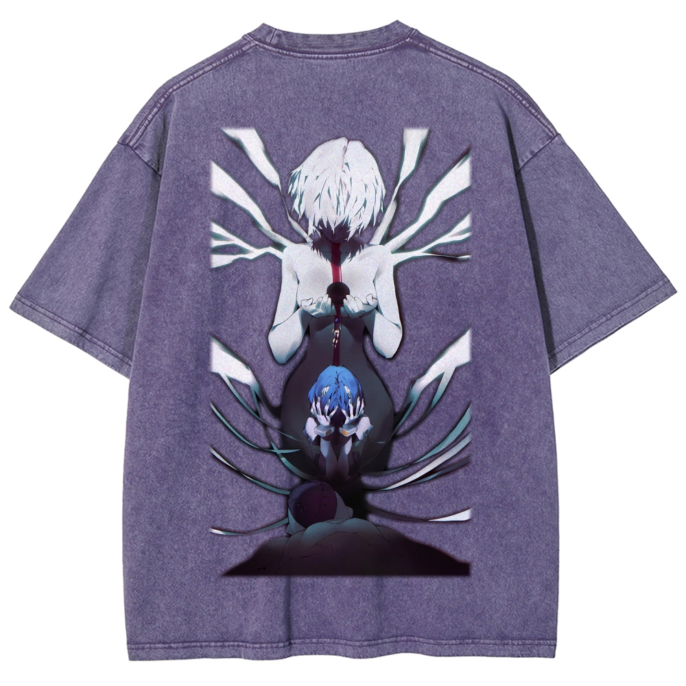 Neon Genesis EvangelionUnisex Fit Washed T-Shirt 2512020851