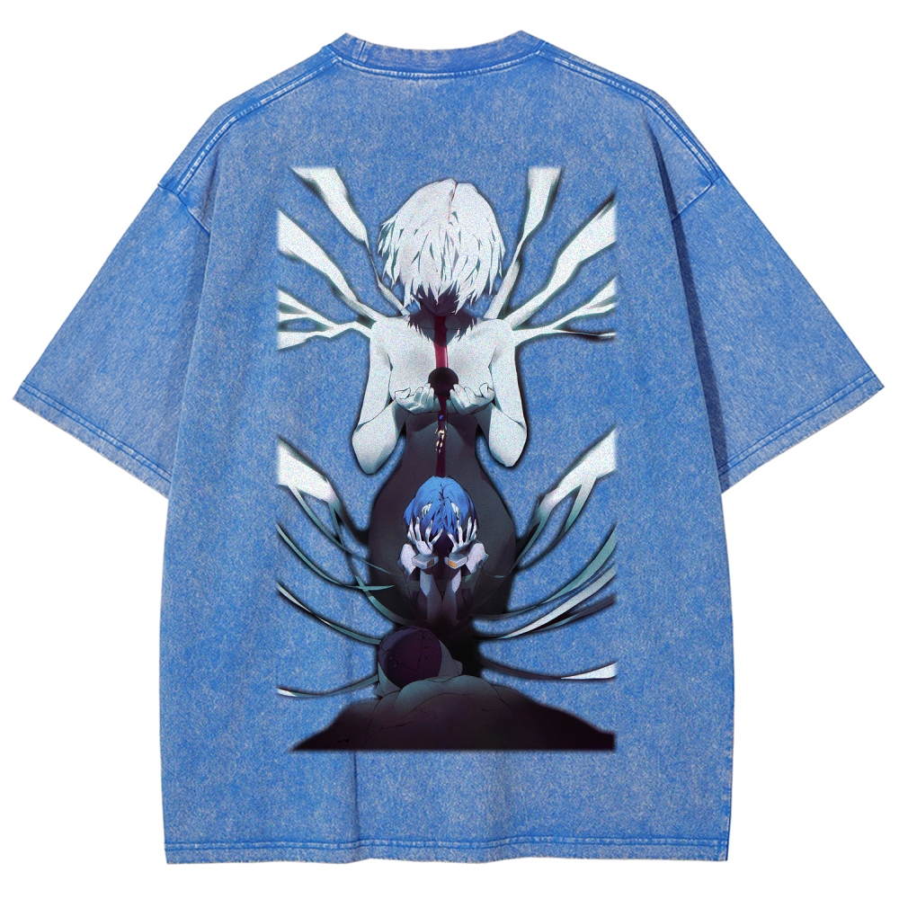 Neon Genesis EvangelionUnisex Fit Washed T-Shirt 2512020851