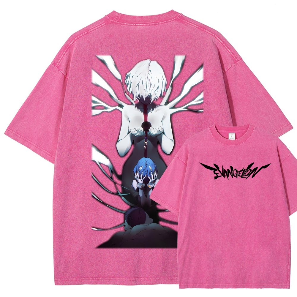 Neon Genesis EvangelionUnisex Fit Washed T-Shirt 2512020851