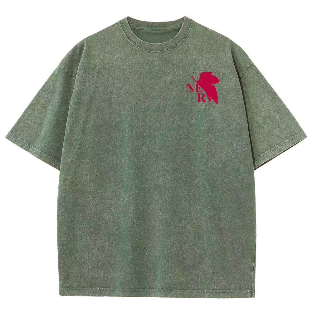 Neon Genesis Evangelion Unisex Fit Washed T-Shirt 2512020852