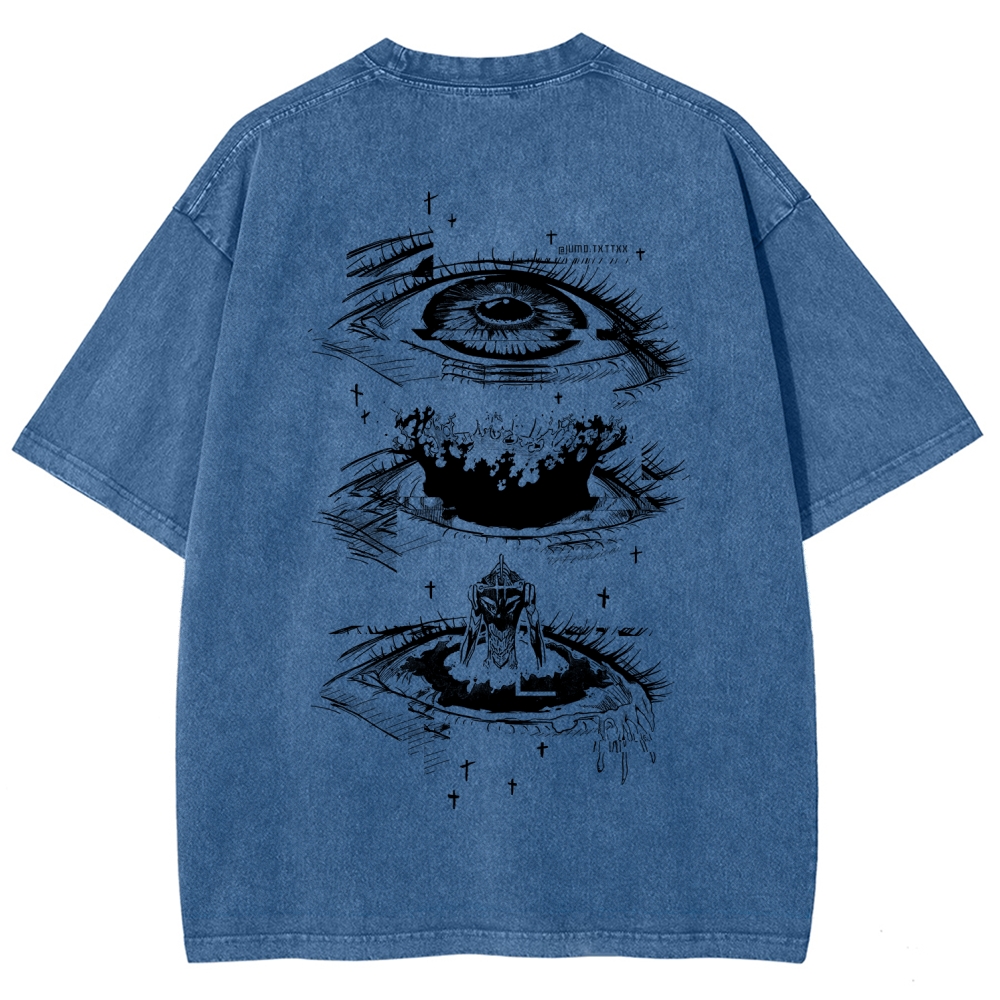 Neon Genesis EvangelionUnisex Fit Washed T-Shirt 2512020862
