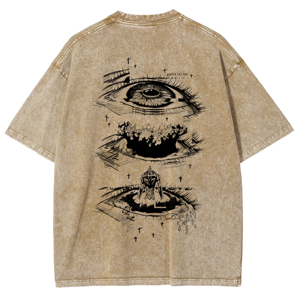 Neon Genesis EvangelionUnisex Fit Washed T-Shirt 2512020862