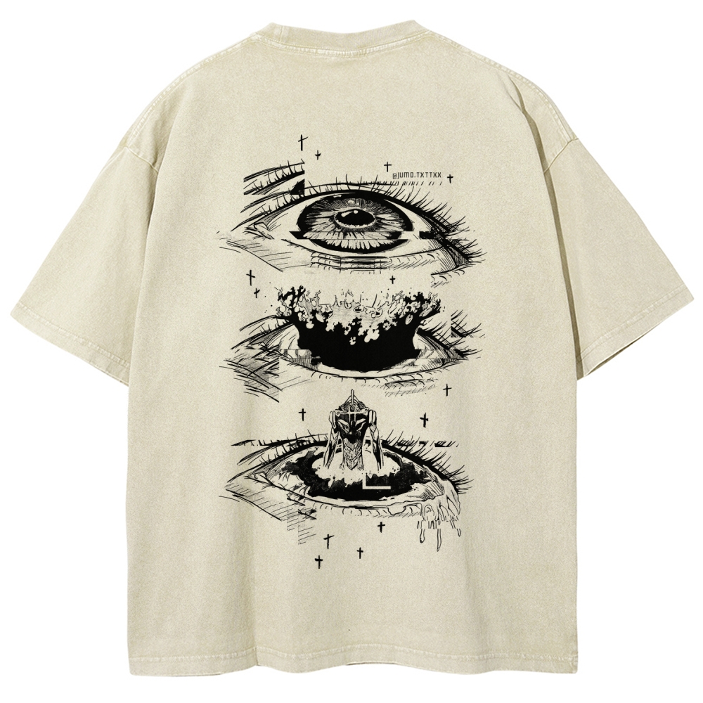Neon Genesis EvangelionUnisex Fit Washed T-Shirt 2512020862