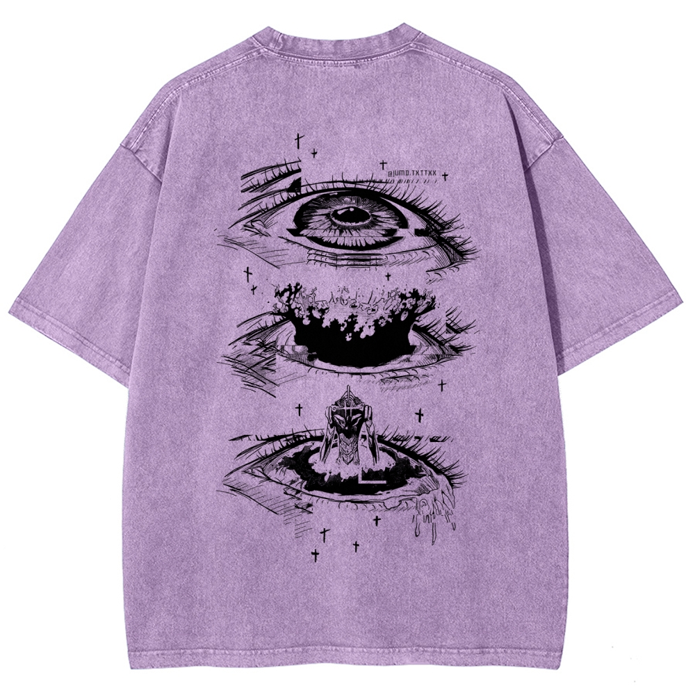 Neon Genesis EvangelionUnisex Fit Washed T-Shirt 2512020862