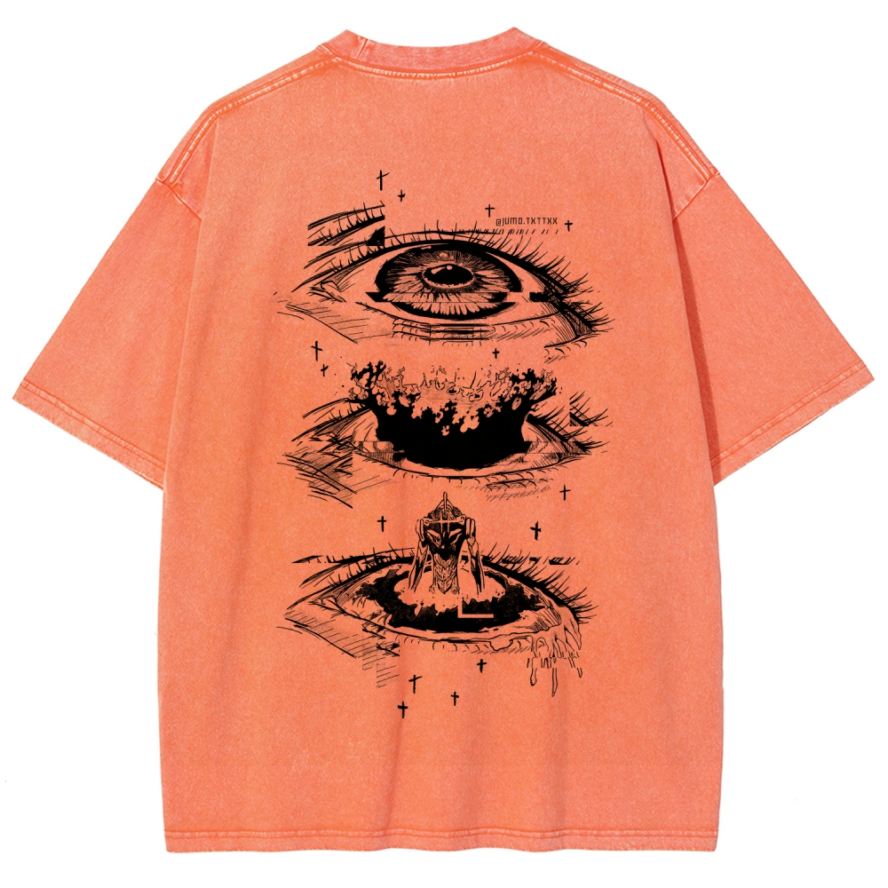 Neon Genesis EvangelionUnisex Fit Washed T-Shirt 2512020862