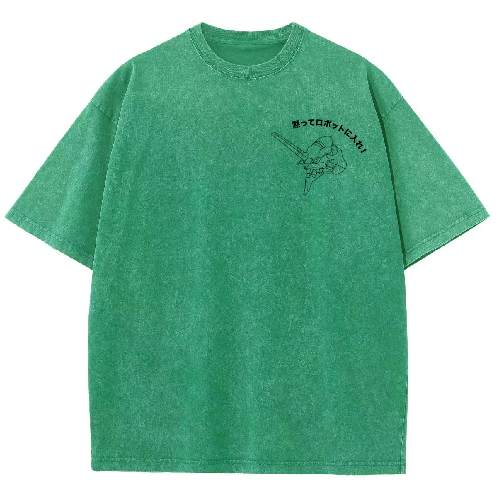 Neon Genesis EvangelionUnisex Fit Washed T-Shirt 2512020862
