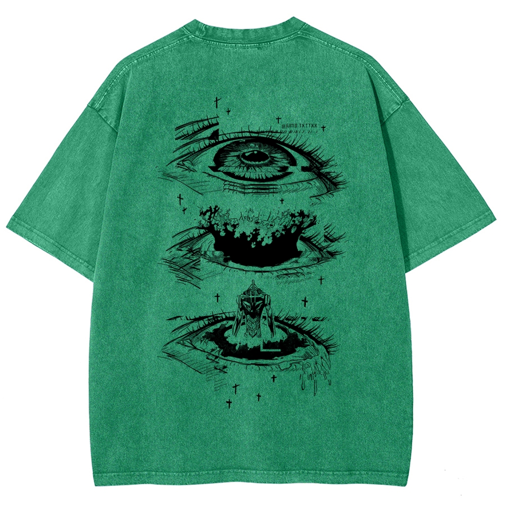Neon Genesis EvangelionUnisex Fit Washed T-Shirt 2512020862