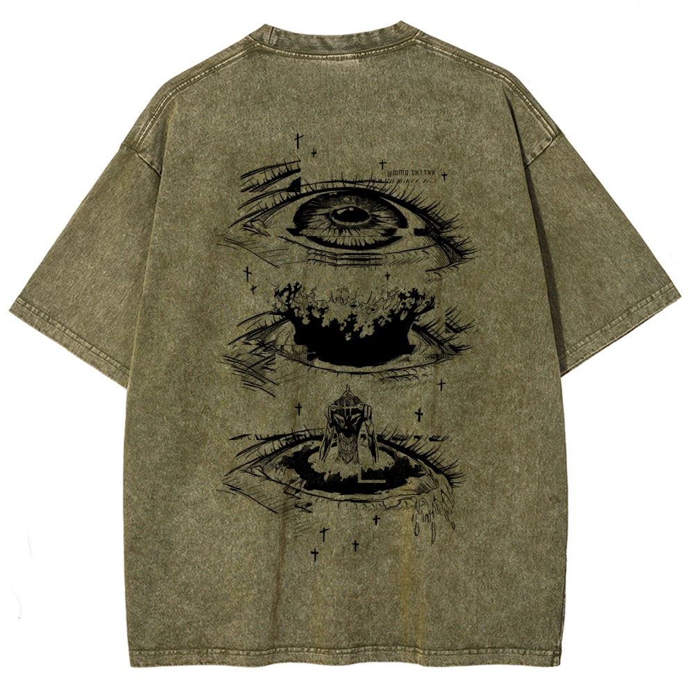 Neon Genesis EvangelionUnisex Fit Washed T-Shirt 2512020862