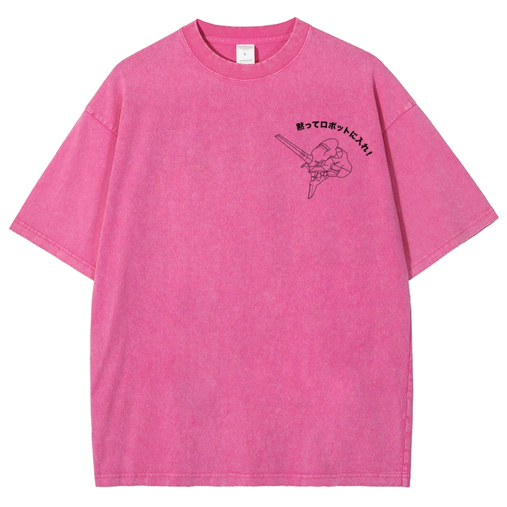 Neon Genesis EvangelionUnisex Fit Washed T-Shirt 2512020862
