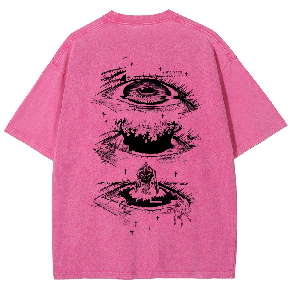 Neon Genesis EvangelionUnisex Fit Washed T-Shirt 2512020862