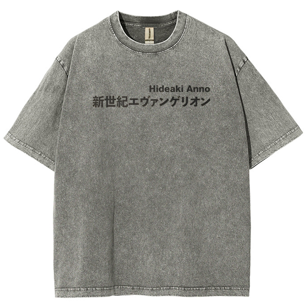 Neon Genesis EvangelionUnisex Fit Washed T-Shirt 2512021238