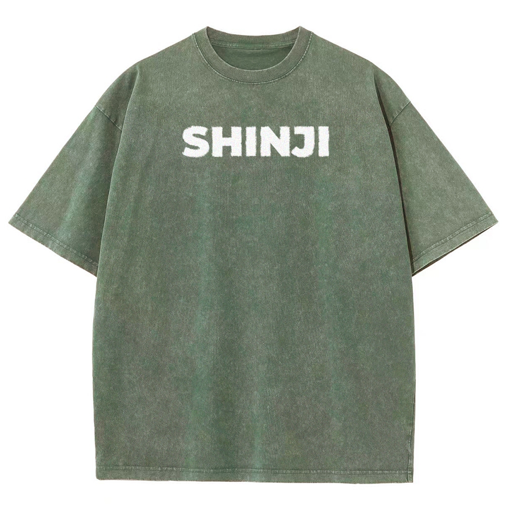 Neon Genesis Evangelion Unisex Fit Washed T-Shirt 2512021535