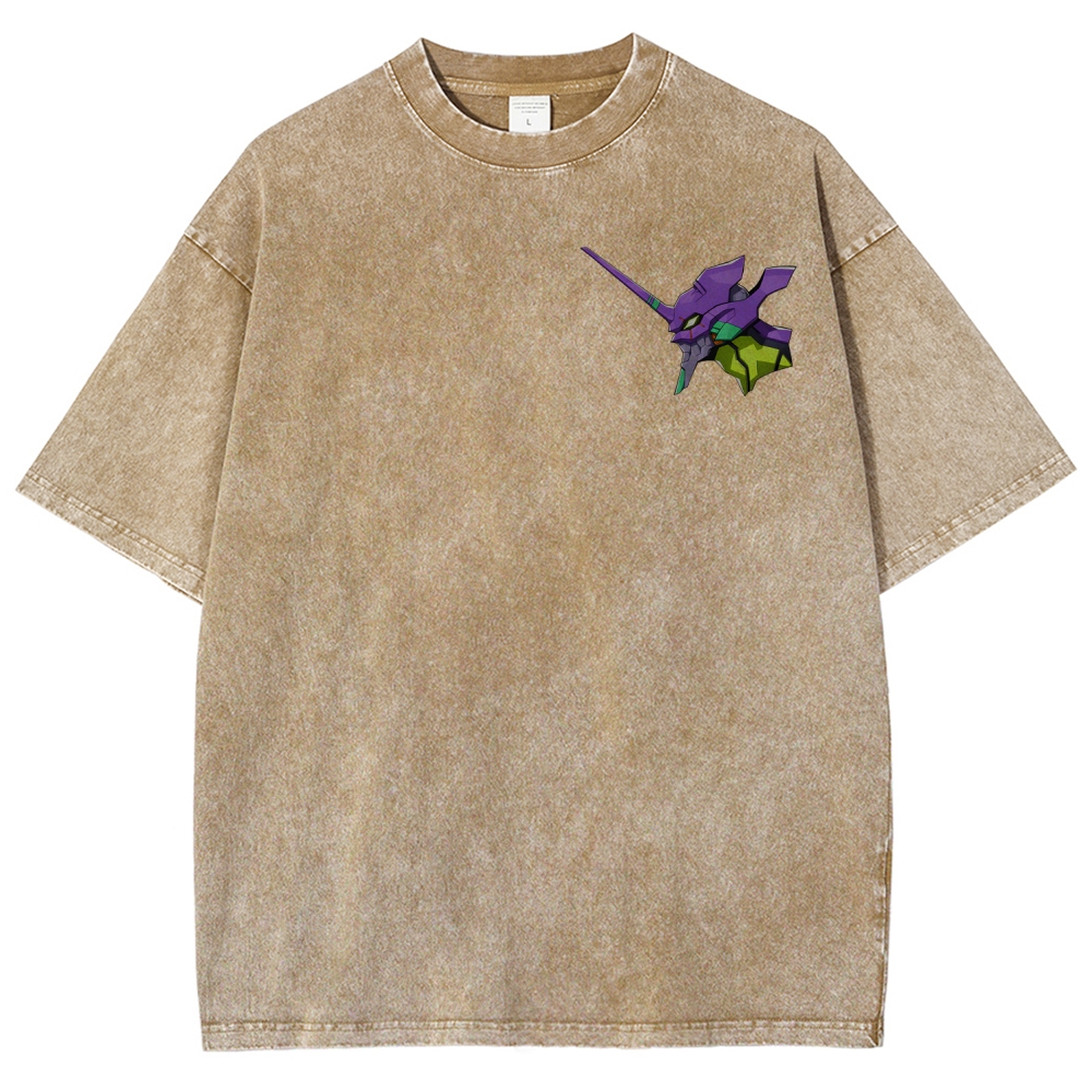 Neon Genesis EvangelionUnisex Fit Washed T-Shirt 2512021611