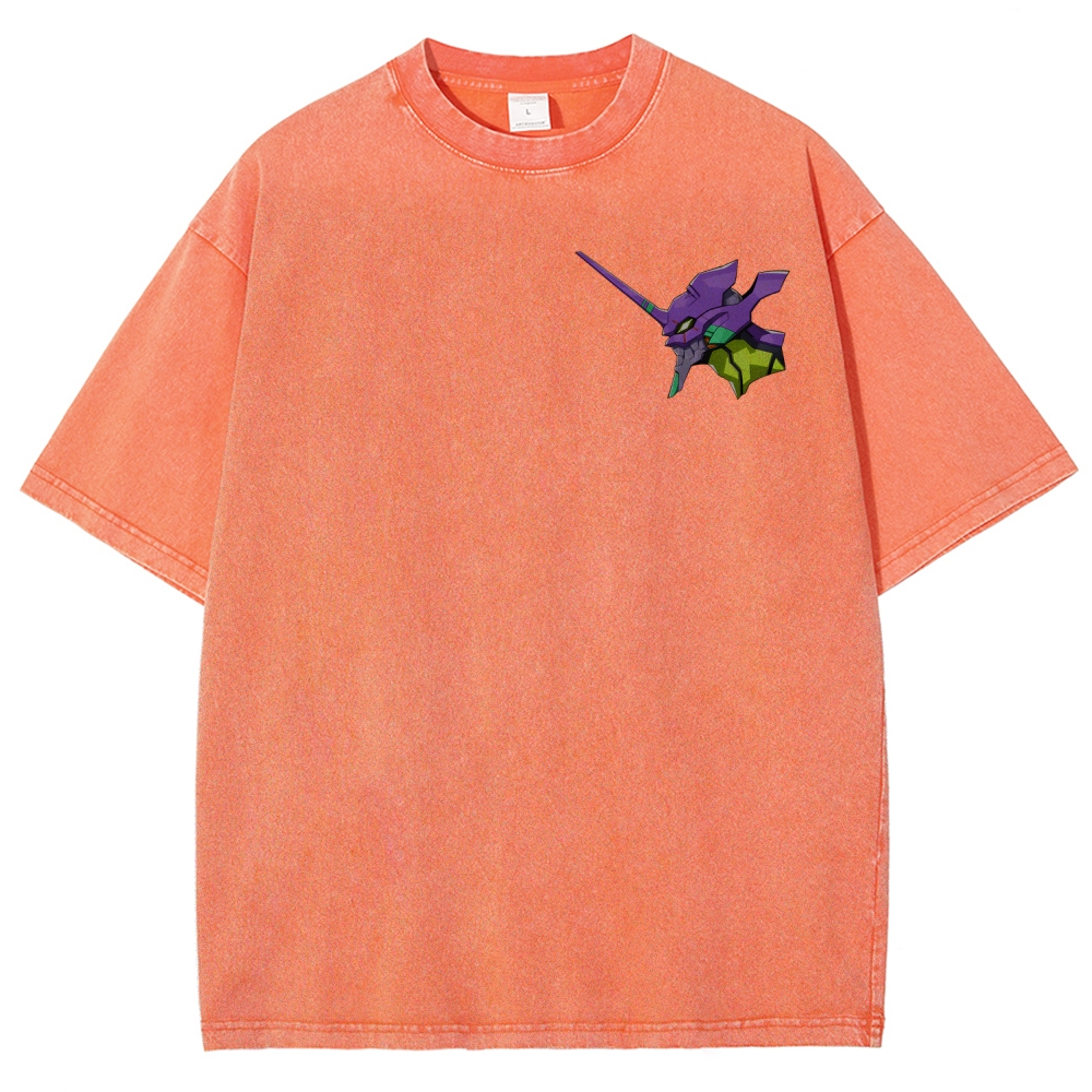 Neon Genesis EvangelionUnisex Fit Washed T-Shirt 2512021611