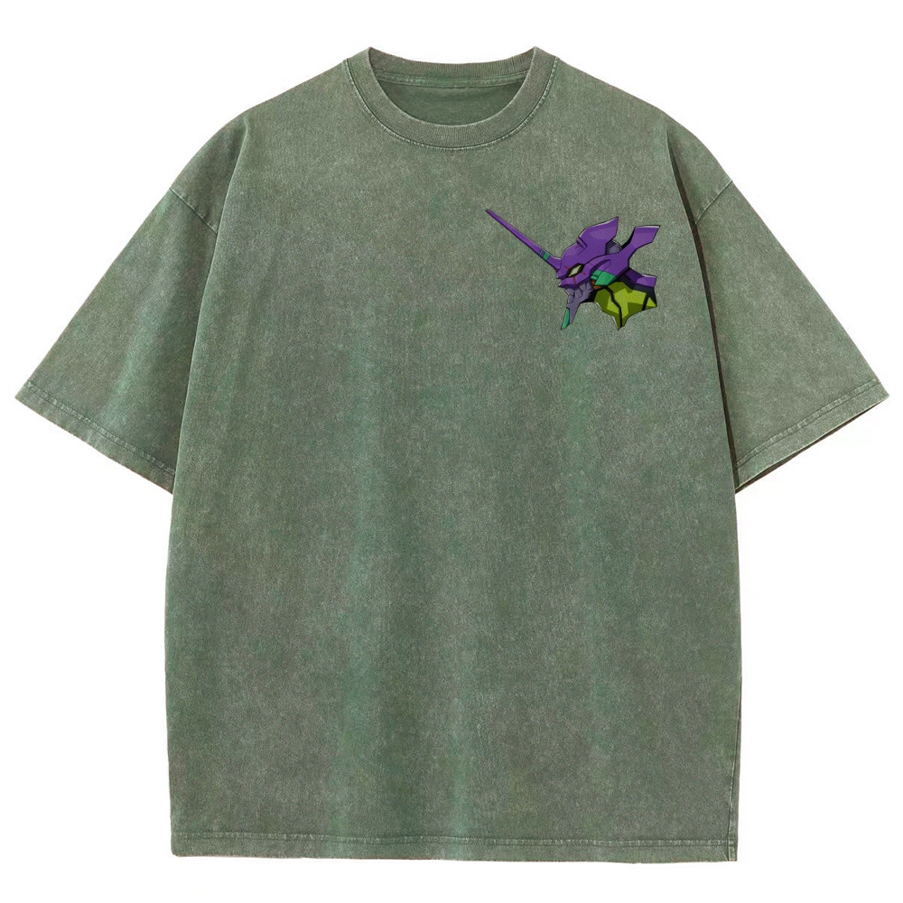 Neon Genesis EvangelionUnisex Fit Washed T-Shirt 2512021611