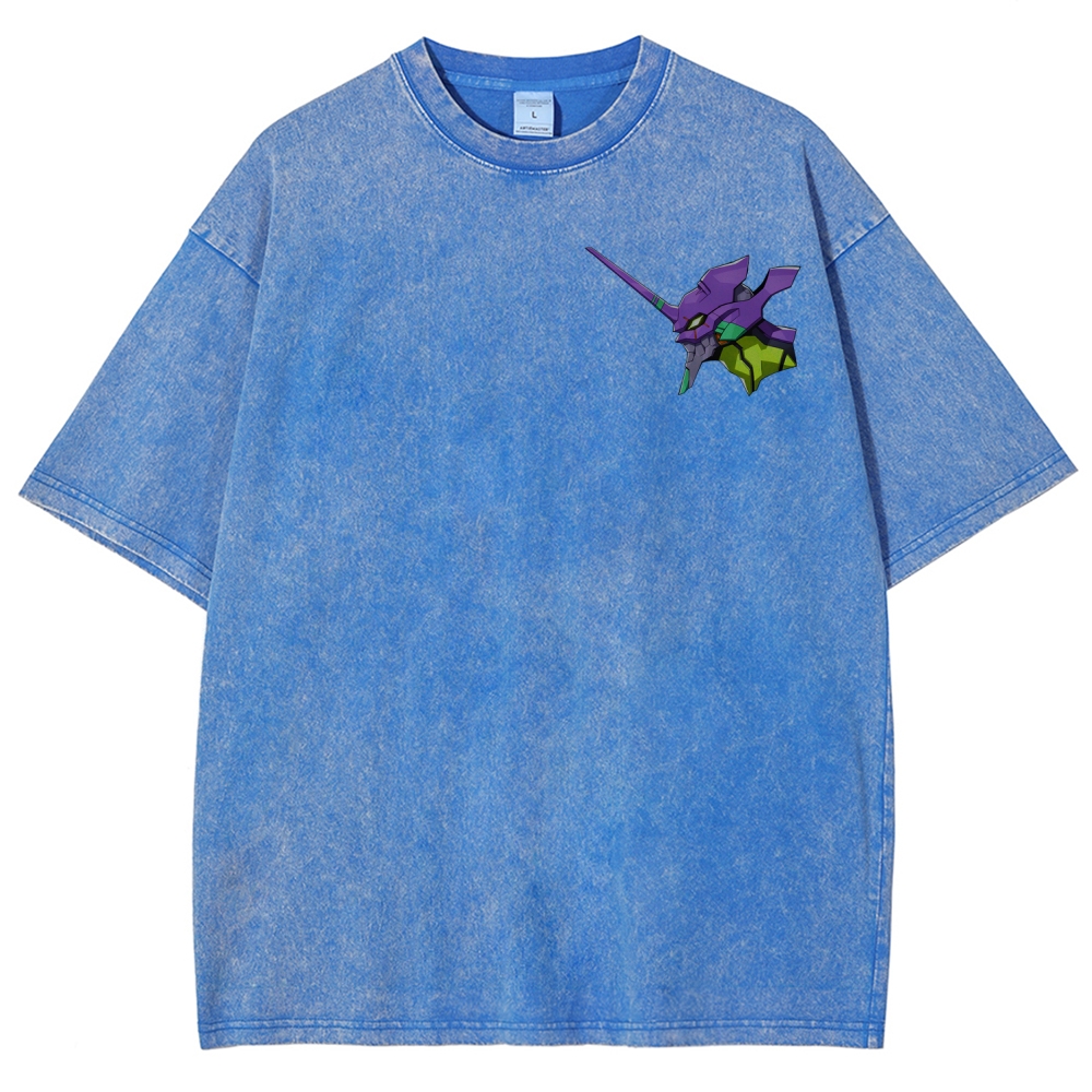 Neon Genesis EvangelionUnisex Fit Washed T-Shirt 2512021611
