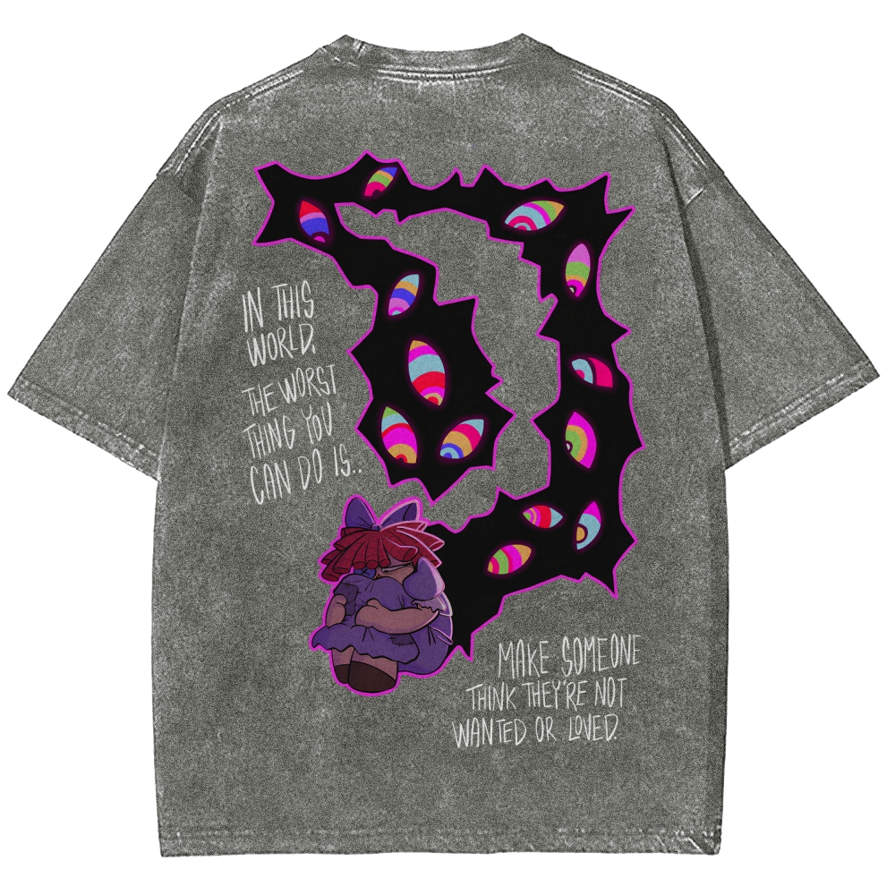 Digital Circus Unisex Fit Washed T-Shirt 2512022320