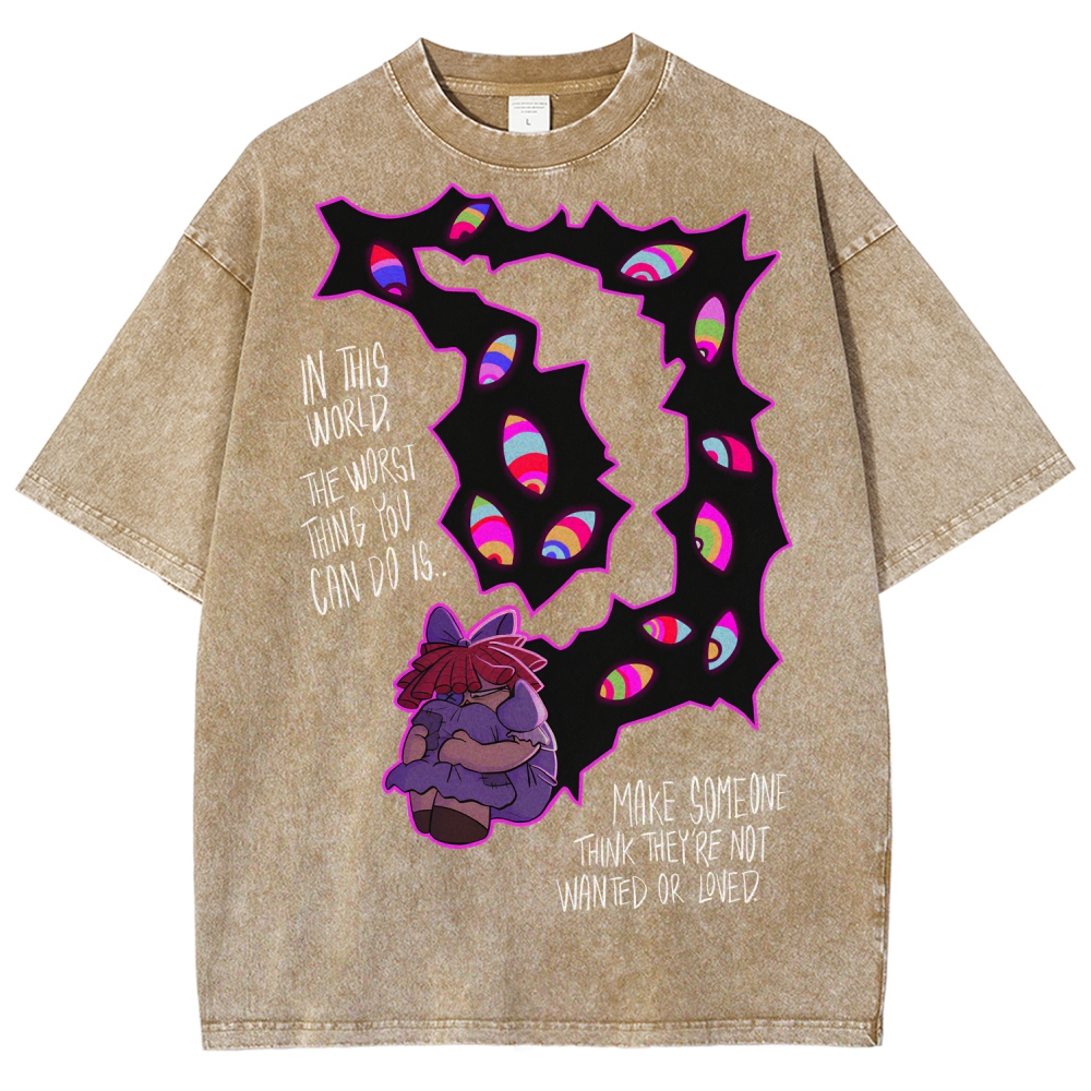 Digital Circus Unisex Fit Washed T-Shirt 2512022320