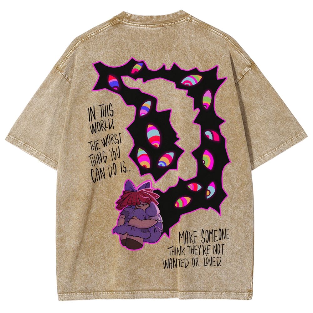 Digital Circus Unisex Fit Washed T-Shirt 2512022320