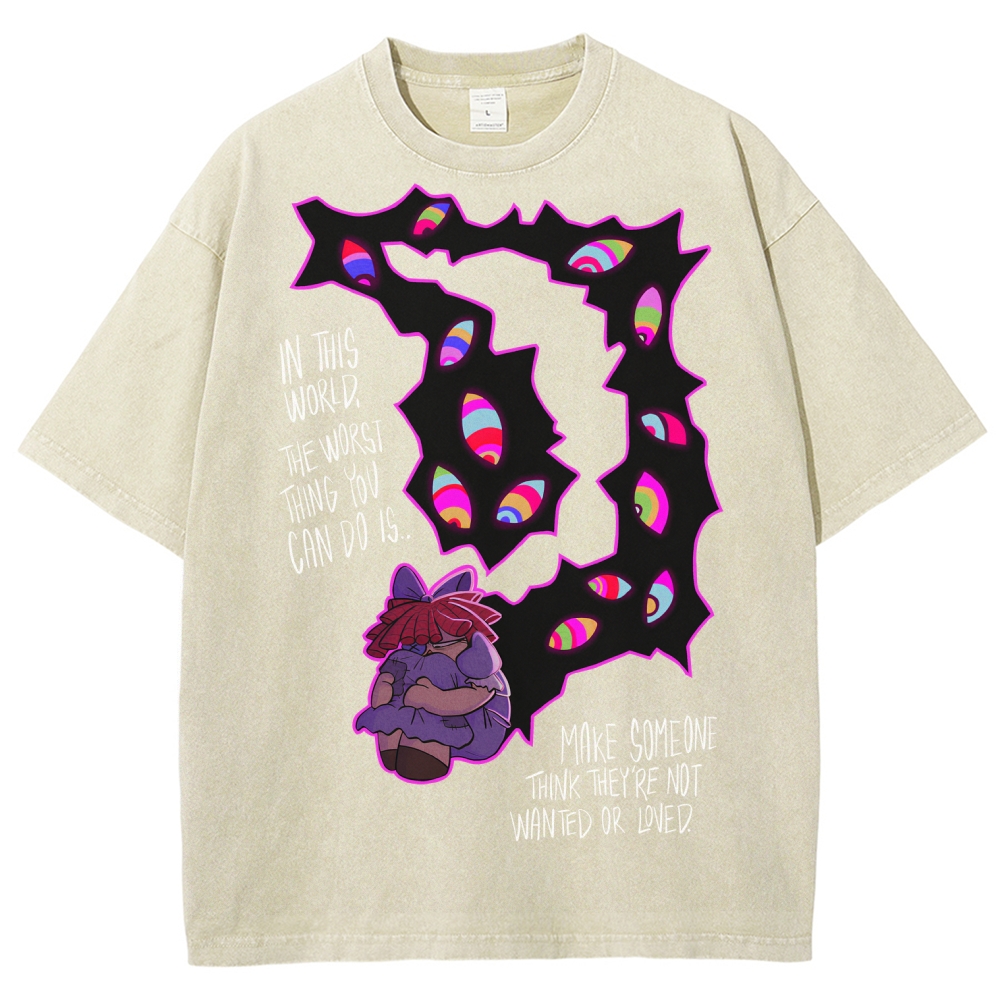 Digital Circus Unisex Fit Washed T-Shirt 2512022320