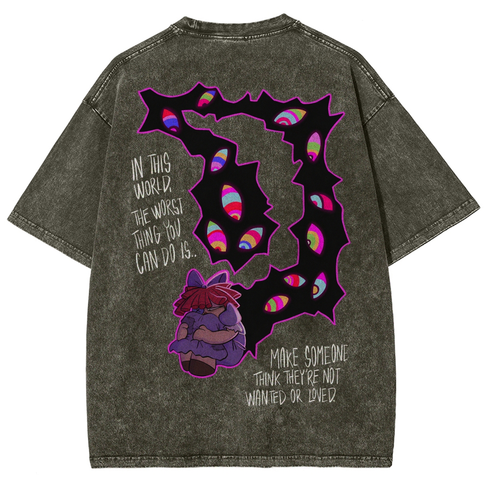 Digital Circus Unisex Fit Washed T-Shirt 2512022320