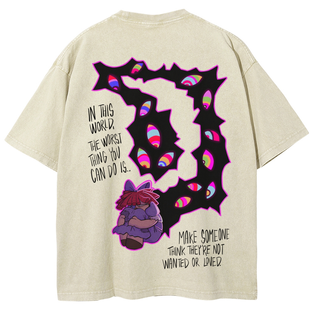 Digital Circus Unisex Fit Washed T-Shirt 2512022320