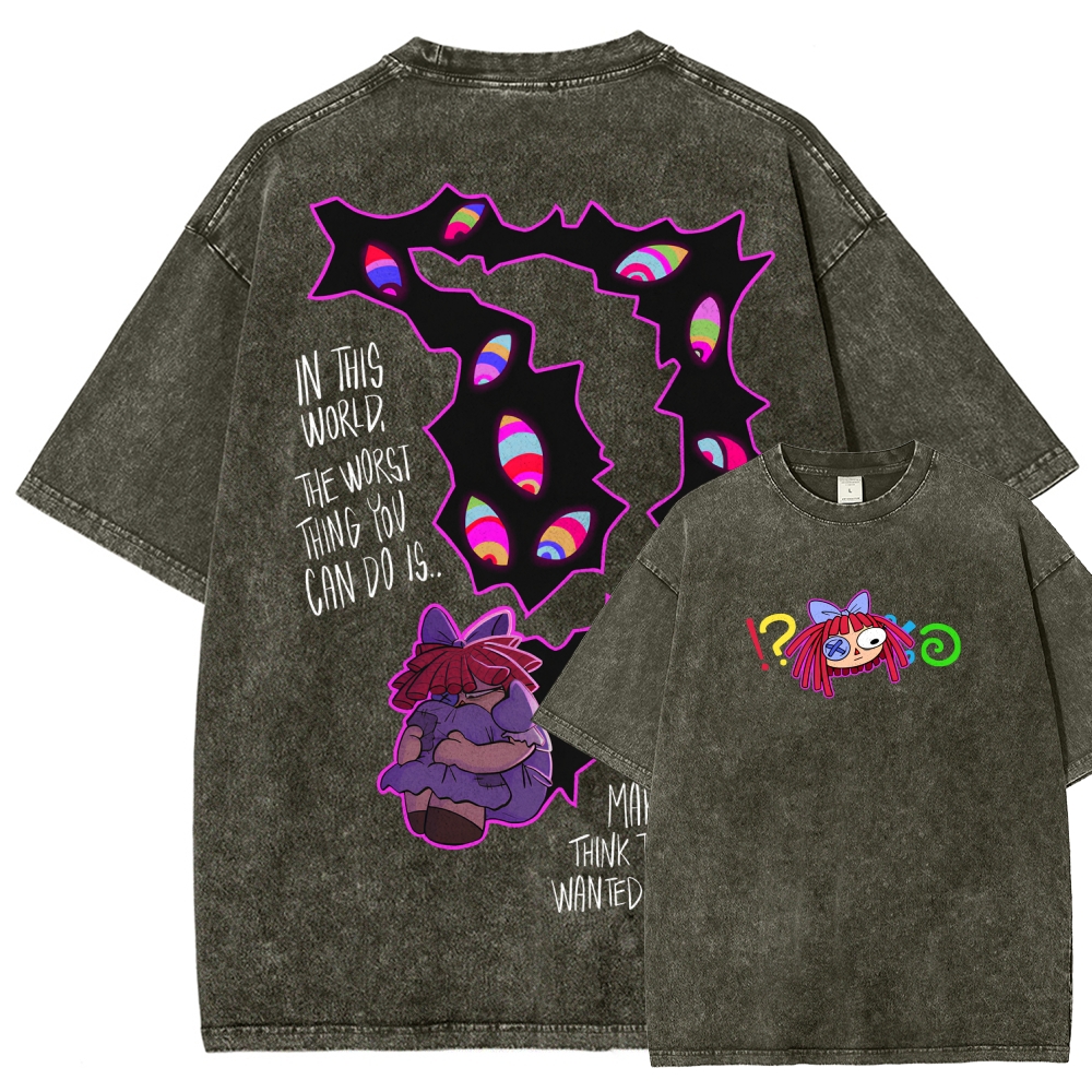 Digital Circus Unisex Fit Washed T-Shirt 2512022320