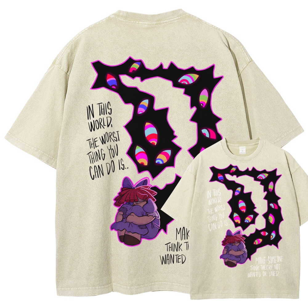 Digital Circus Unisex Fit Washed T-Shirt 2512022320