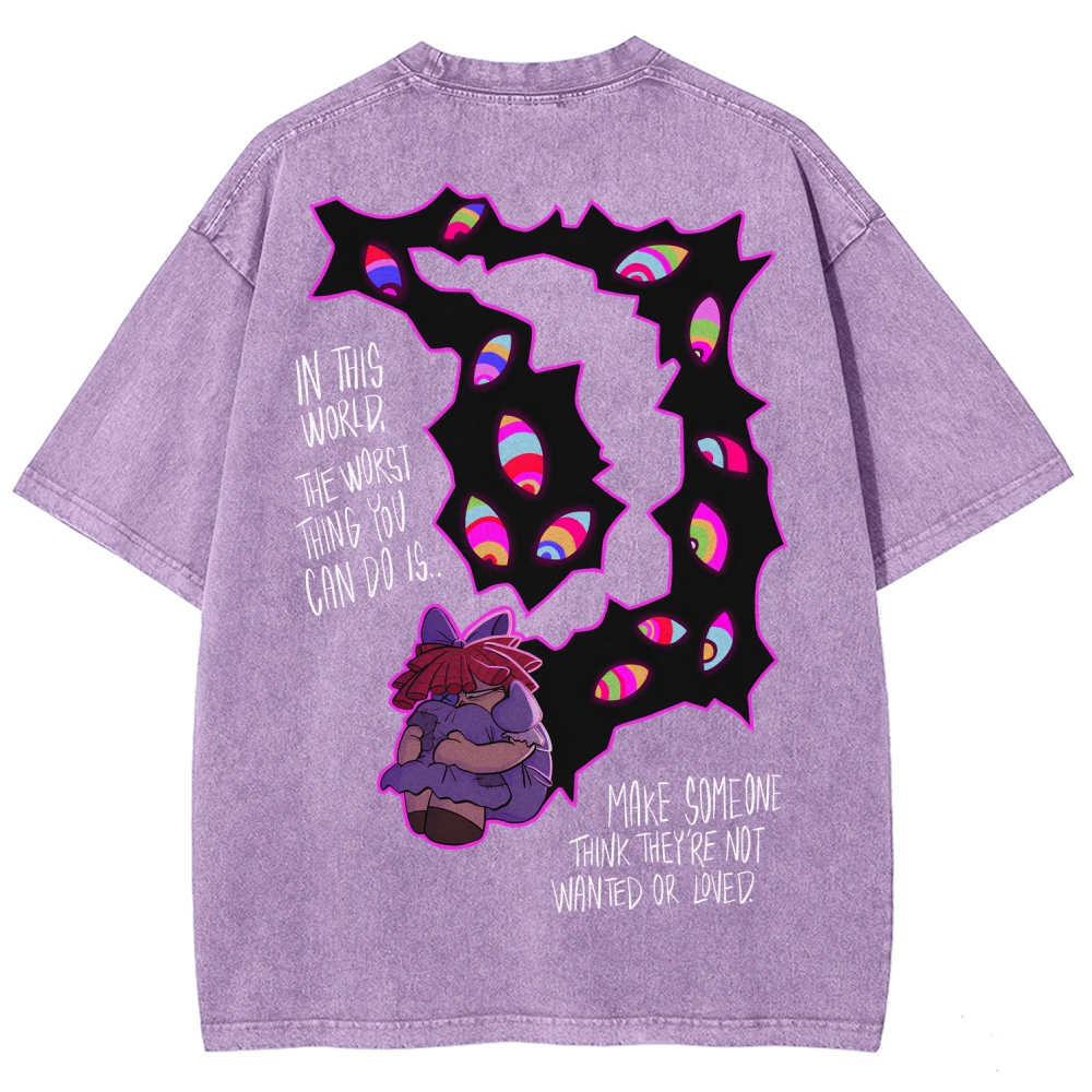 Digital Circus Unisex Fit Washed T-Shirt 2512022320