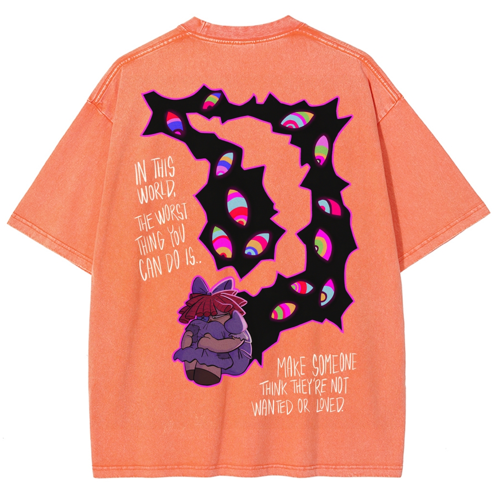 Digital Circus Unisex Fit Washed T-Shirt 2512022320