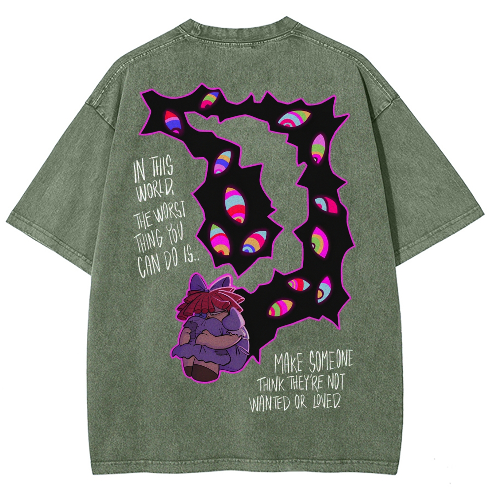 Digital Circus Unisex Fit Washed T-Shirt 2512022320