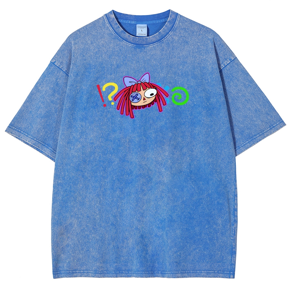 Digital Circus Unisex Fit Washed T-Shirt 2512022320