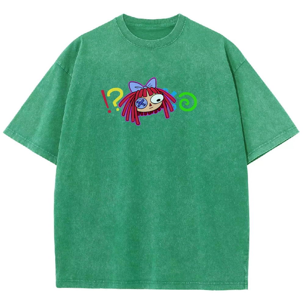 Digital Circus Unisex Fit Washed T-Shirt 2512022320