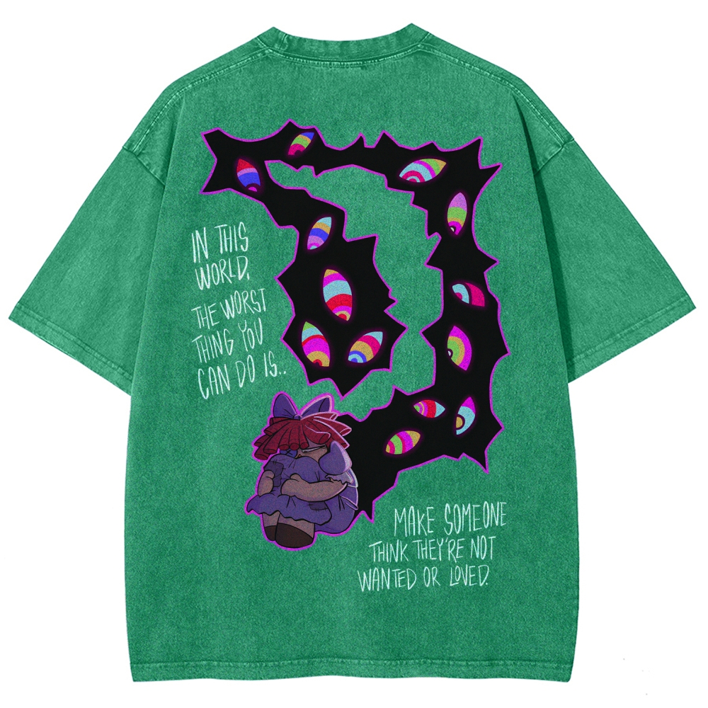 Digital Circus Unisex Fit Washed T-Shirt 2512022320