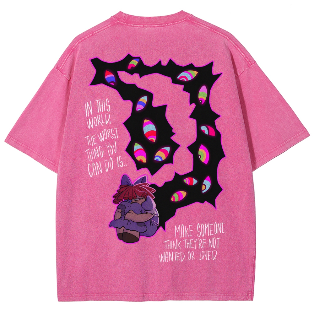 Digital Circus Unisex Fit Washed T-Shirt 2512022320