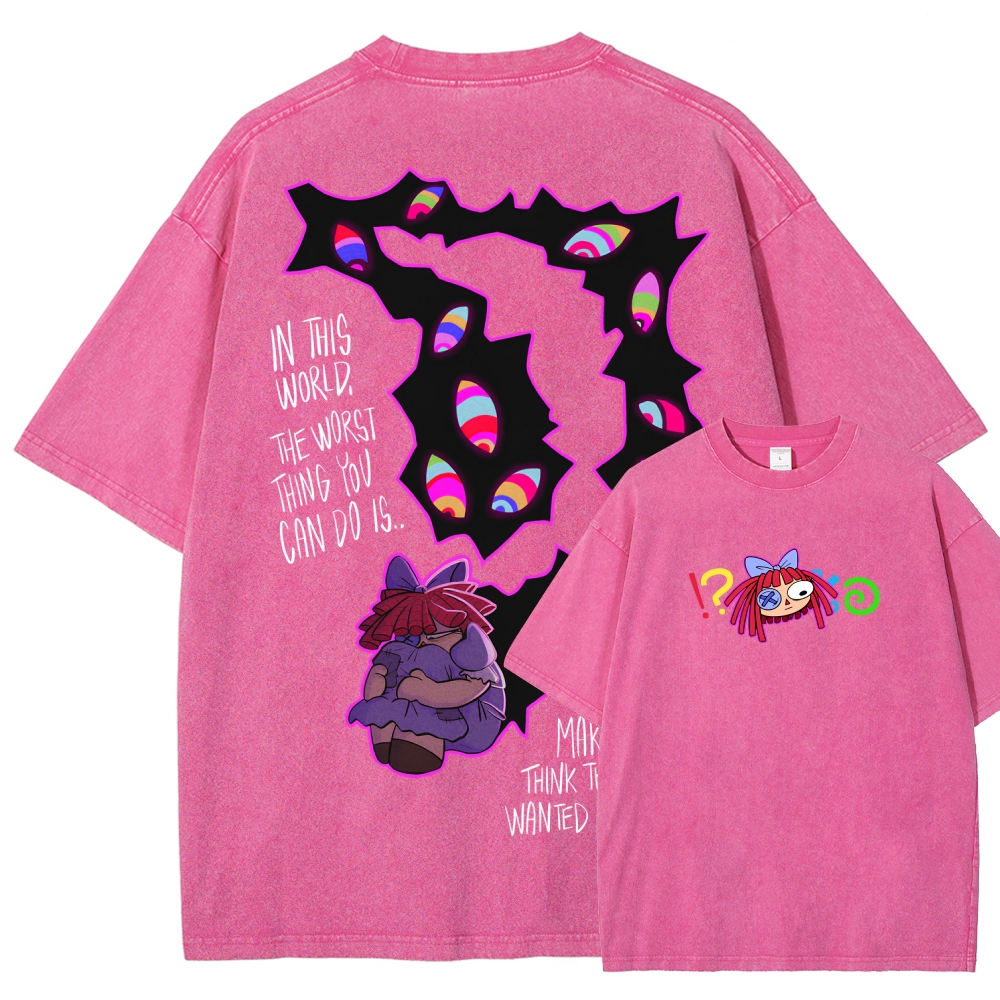 Digital Circus Unisex Fit Washed T-Shirt 2512022320