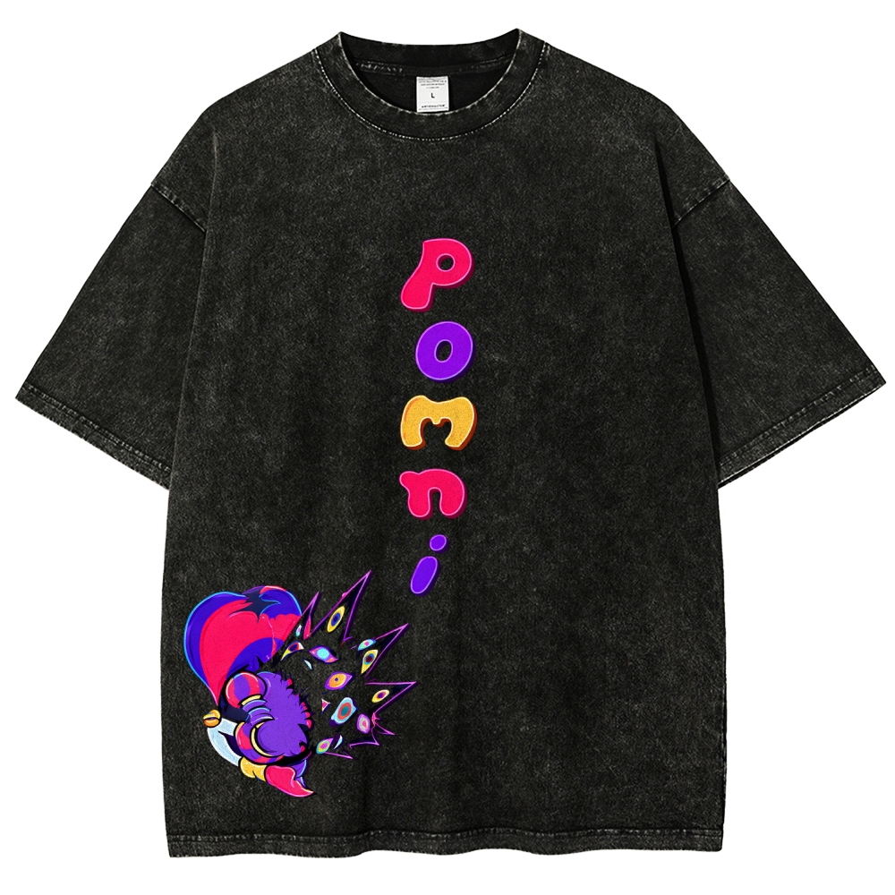 Digital Circus Unisex Fit Washed T-Shirt 2512022322