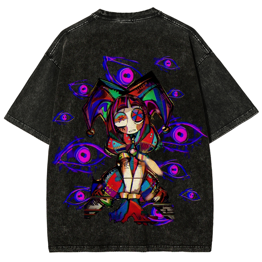 Digital Circus Unisex Fit Washed T-Shirt 2512022322