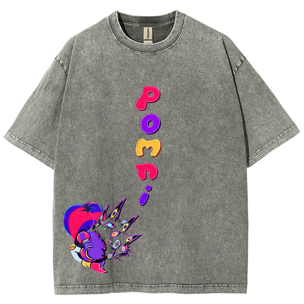Digital Circus Unisex Fit Washed T-Shirt 2512022322