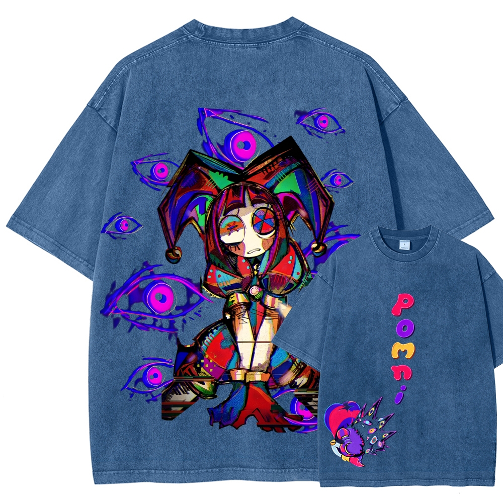 Digital Circus Unisex Fit Washed T-Shirt 2512022322