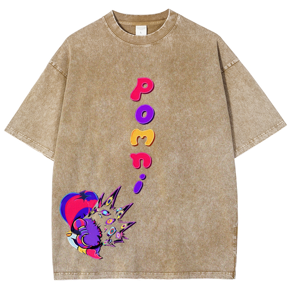 Digital Circus Unisex Fit Washed T-Shirt 2512022322