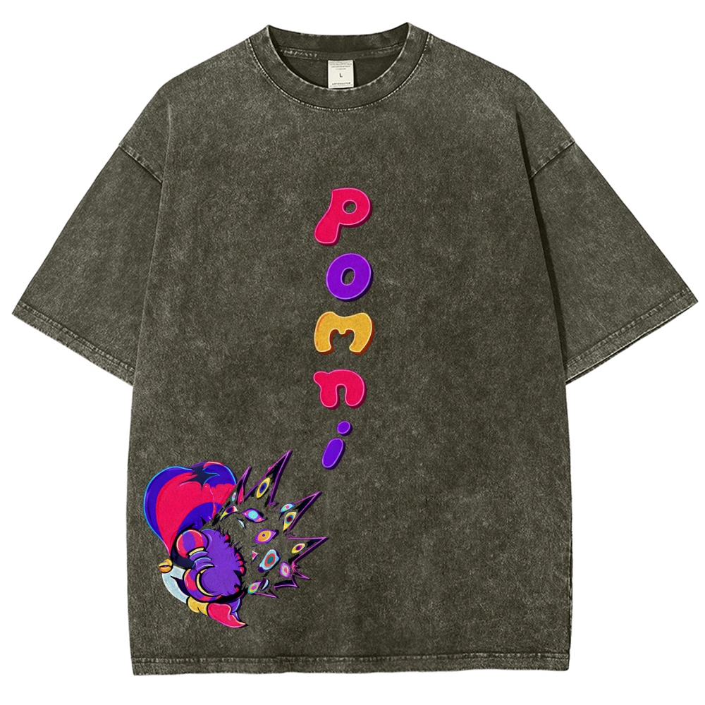 Digital Circus Unisex Fit Washed T-Shirt 2512022322