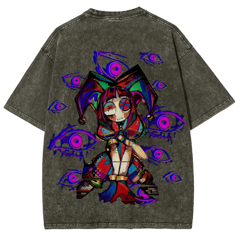 Digital Circus Unisex Fit Washed T-Shirt 2512022322