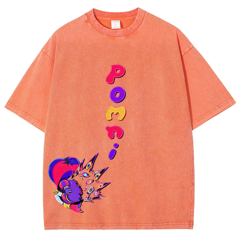 Digital Circus Unisex Fit Washed T-Shirt 2512022322