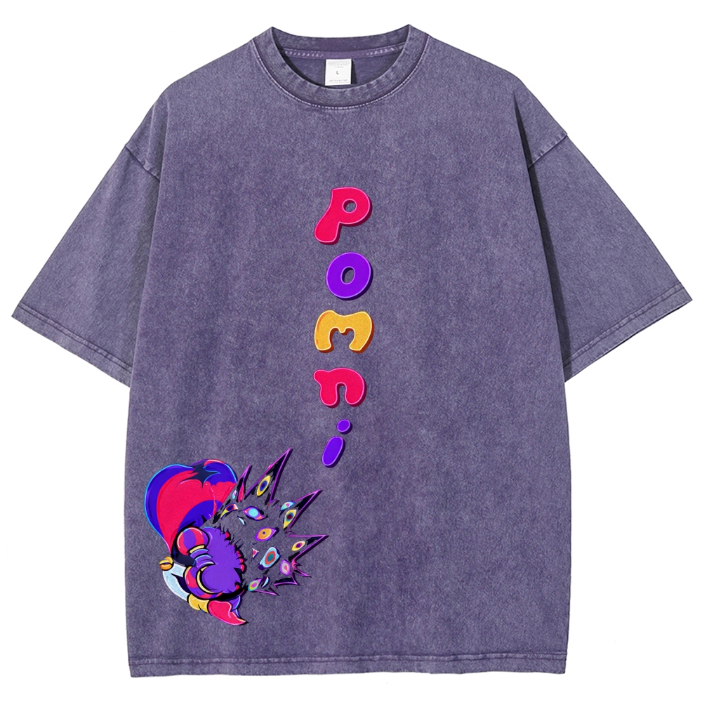Digital Circus Unisex Fit Washed T-Shirt 2512022322