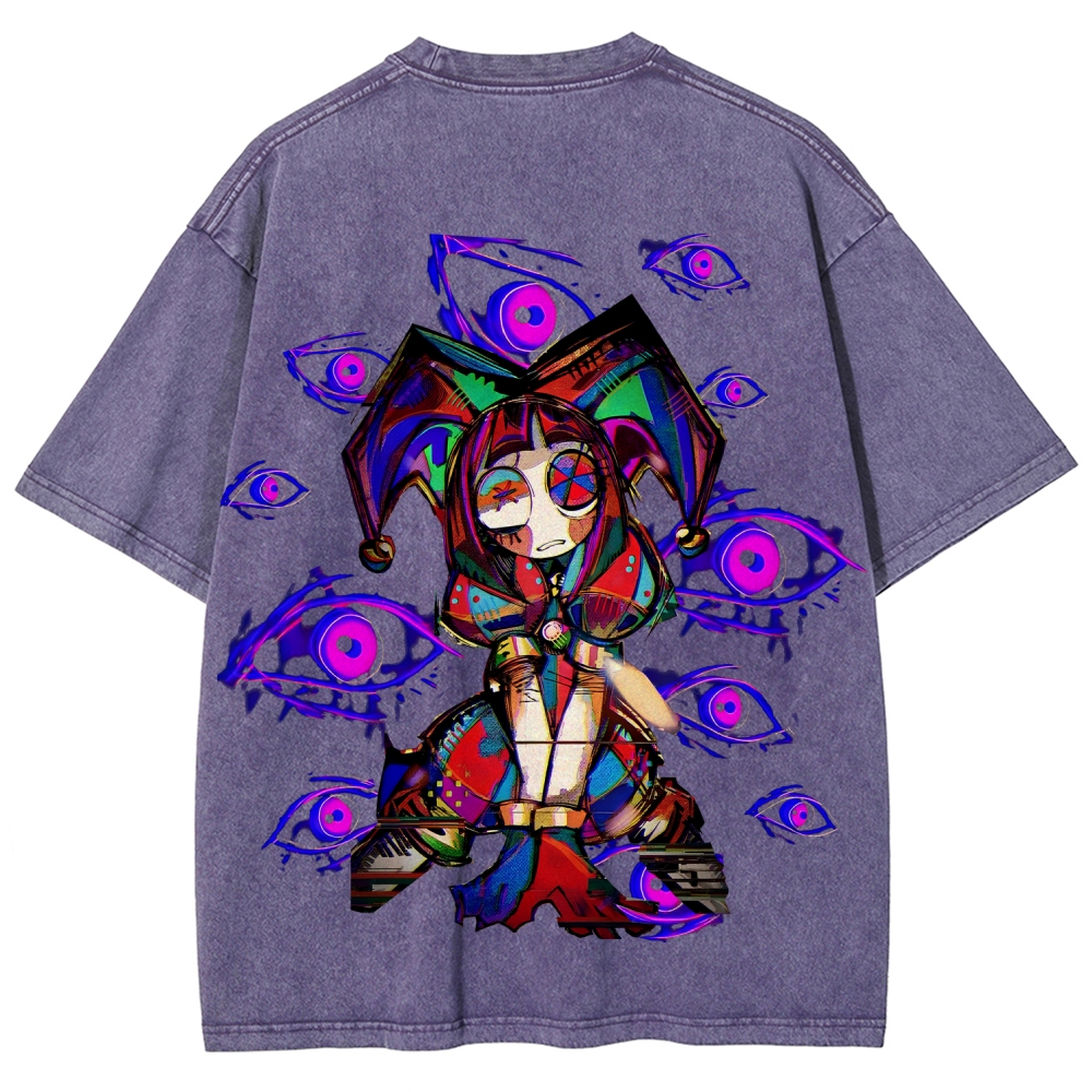 Digital Circus Unisex Fit Washed T-Shirt 2512022322