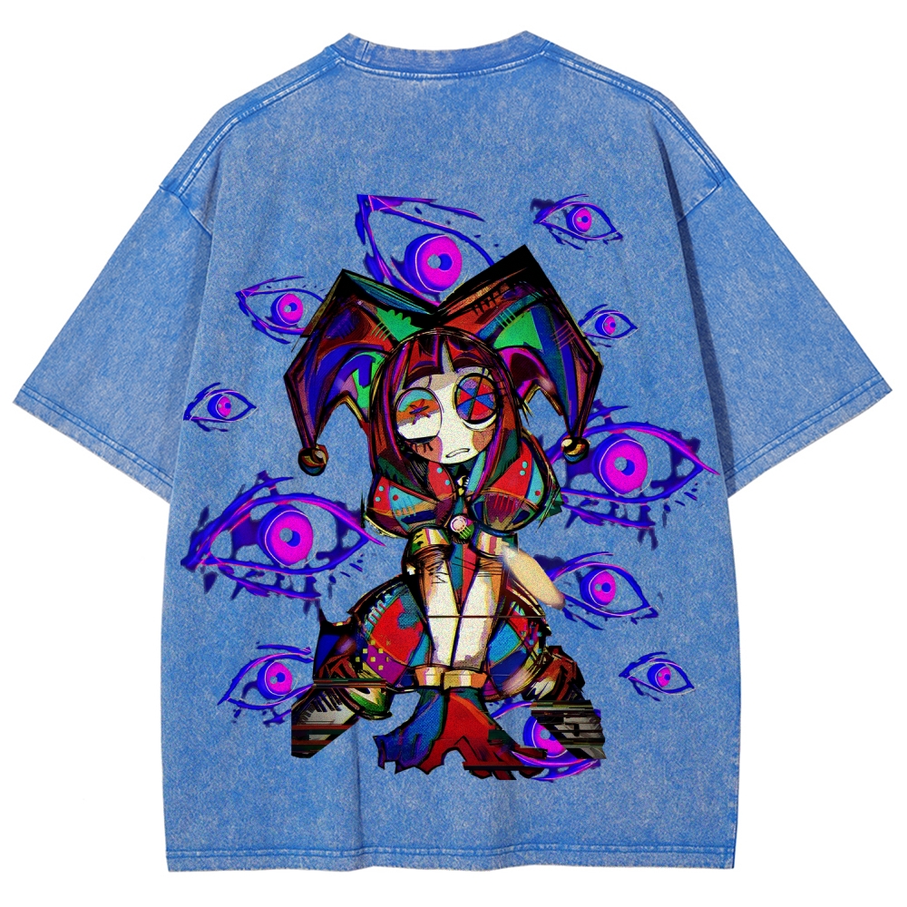 Digital Circus Unisex Fit Washed T-Shirt 2512022322